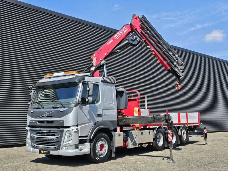 Volvo FM 460 8x4-4 / FASSI 36.5 t/m -8 x EXTENSION + WINCH - شاحنات مسطحة, شاحنة كرين: صور 5 Volvo FM 460 8x4-4 / FASSI 36.5 t/m -8 x EXTENSION + WINCH - شاحنات مسطحة, شاحنة كرين: صور 5