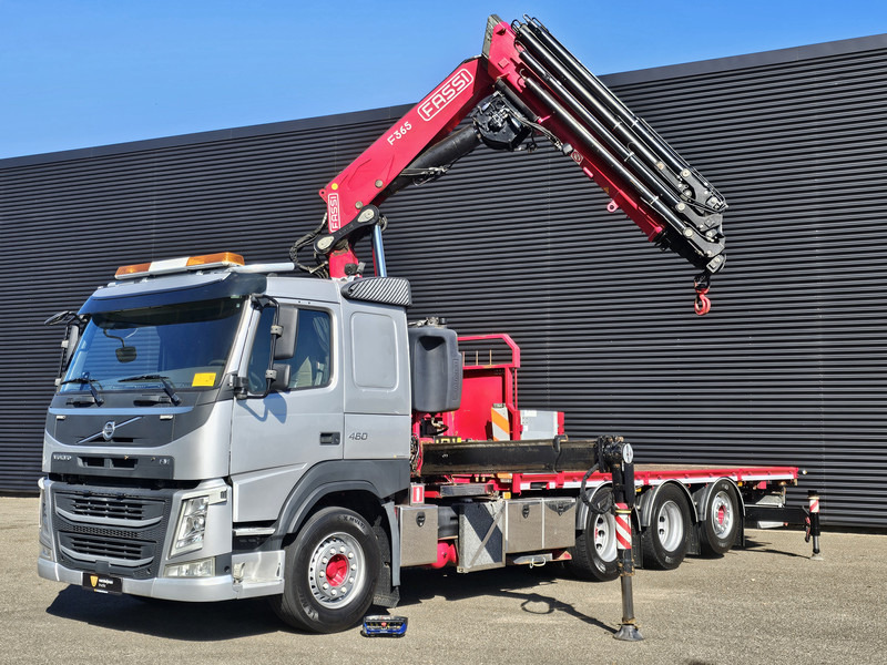 Volvo FM 460 8x4-4 / FASSI 36.5 t/m -8 x EXTENSION + WINCH - شاحنة كرين: صور 5 Volvo FM 460 8x4-4 / FASSI 36.5 t/m -8 x EXTENSION + WINCH - شاحنة كرين: صور 5