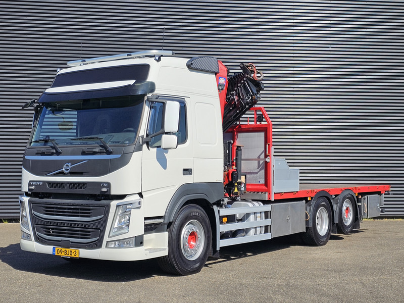 شاحنات مسطحة, شاحنة كرين Volvo FM500 / 6x2 / HMF 32TM / KRAN / CRANE: صور 8 شاحنات مسطحة, شاحنة كرين Volvo FM500 / 6x2 / HMF 32TM / KRAN / CRANE: صور 8