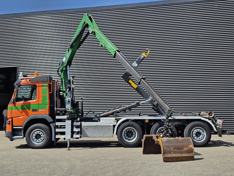 Volvo FMX 460 / 8x4-4 / HMF CRANE + HOOKLIFT / CONTAINER - شاحنة ذات الخطاف, شاحنة كرين: صور 4 Volvo FMX 460 / 8x4-4 / HMF CRANE + HOOKLIFT / CONTAINER - شاحنة ذات الخطاف, شاحنة كرين: صور 4