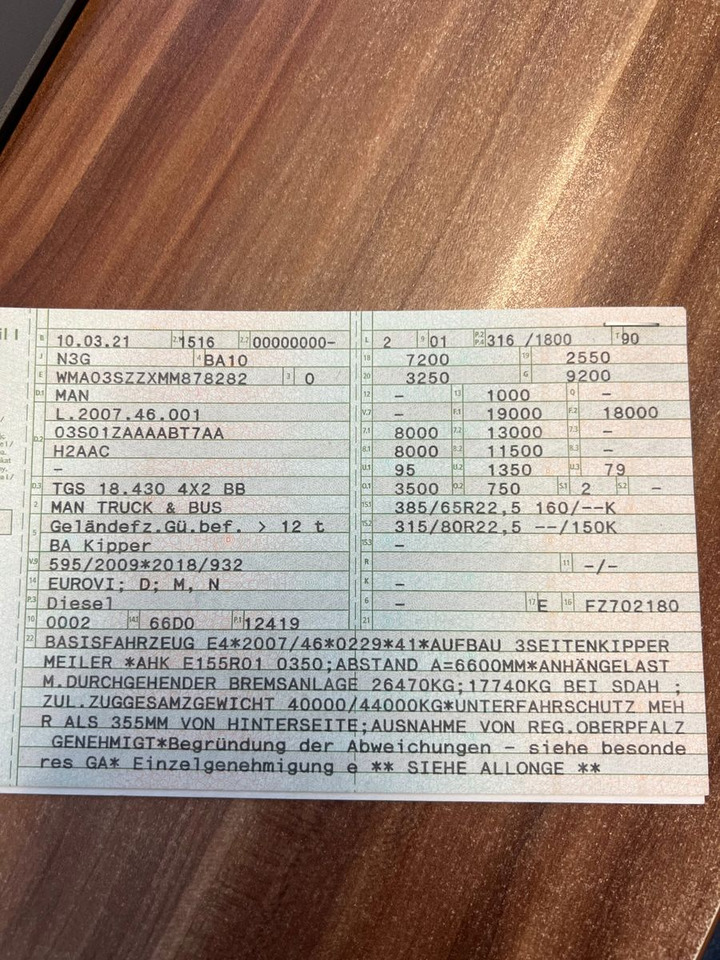 MAN 18.430 4X2 Meiller 3. Seitenkipper Top Zustand - قلابات: صور 2 MAN 18.430 4X2 Meiller 3. Seitenkipper Top Zustand - قلابات: صور 2