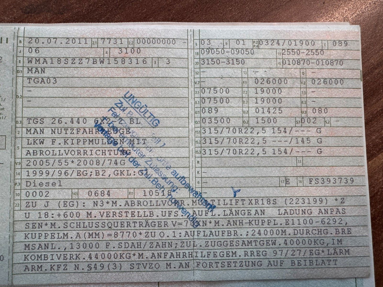 MAN 26.440 6X2 Multilift Abroller - شاحنة ذات الخطاف: صور 3 MAN 26.440 6X2 Multilift Abroller - شاحنة ذات الخطاف: صور 3