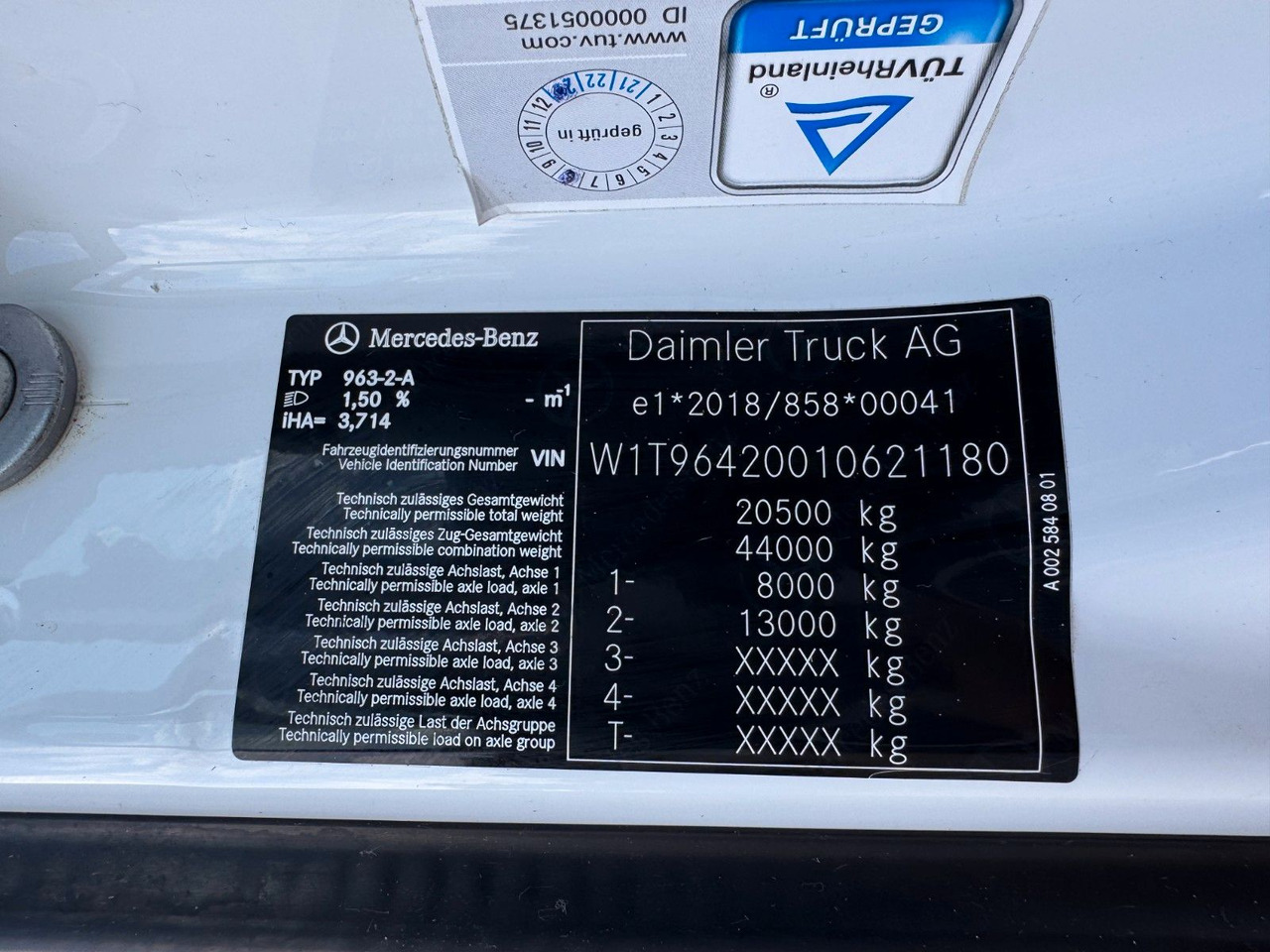 Mercedes-Benz 1835 2135 4X2 Meiller 3 S. Kipper Top Zustand - قلابات: صور 2 Mercedes-Benz 1835 2135 4X2 Meiller 3 S. Kipper Top Zustand - قلابات: صور 2