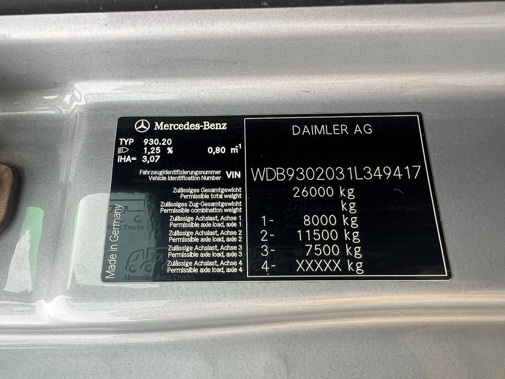 Mercedes-Benz 2541 6X2 Marrel Abroller Hydr. Verriegelung - شاحنة ذات الخطاف: صور 4 Mercedes-Benz 2541 6X2 Marrel Abroller Hydr. Verriegelung - شاحنة ذات الخطاف: صور 4