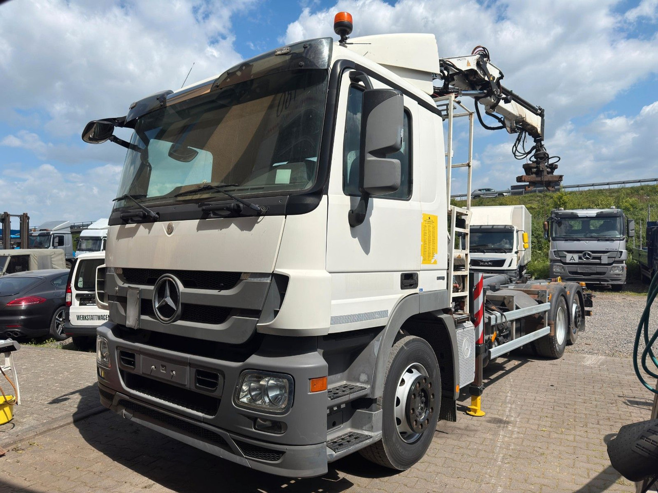 Mercedes-Benz 2541 6x2 ARK Meiller 20.65 | ATLA 120.2E mit 5&6 - شاحنة ذات الخطاف, شاحنة كرين: صور 1 Mercedes-Benz 2541 6x2 ARK Meiller 20.65 | ATLA 120.2E mit 5&6 - شاحنة ذات الخطاف, شاحنة كرين: صور 1