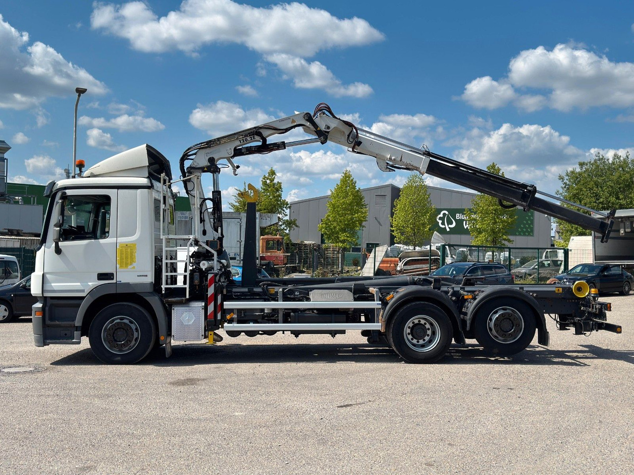 شاحنة ذات الخطاف, شاحنة كرين Mercedes-Benz 2541 6x2 ARK Meiller 20.65 | ATLA 120.2E mit 5&6: صور 9