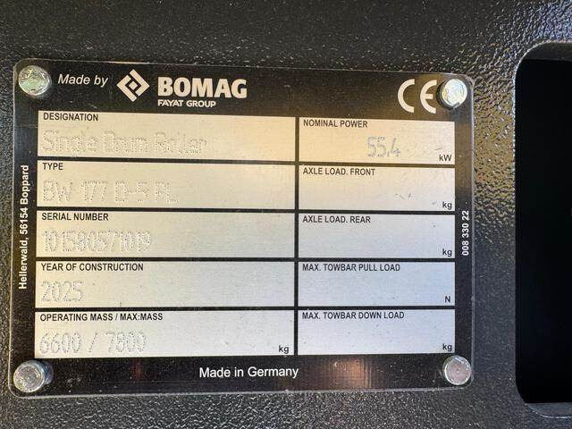 Bomag BW177D-5 PL - مدماج: صور 5 Bomag BW177D-5 PL - مدماج: صور 5