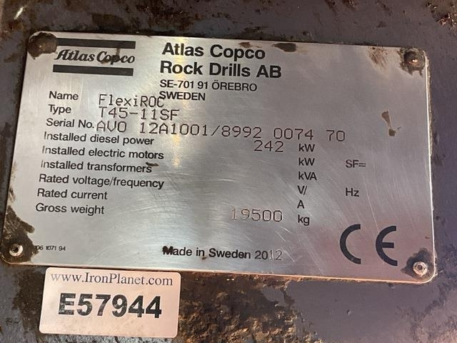 Atlas Copco Epiroc Flexiroc T45-11SF - آلة حفر: صور 5 Atlas Copco Epiroc Flexiroc T45-11SF - آلة حفر: صور 5