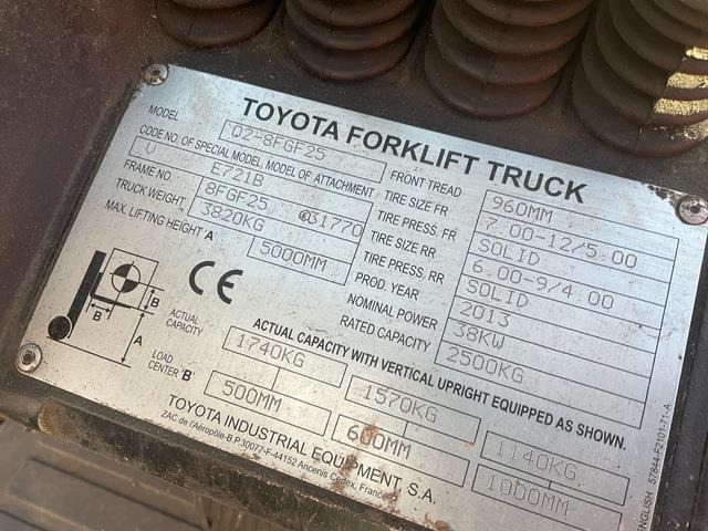 Toyota 02-8FGF25 - رافعة شوكية: صور 5 Toyota 02-8FGF25 - رافعة شوكية: صور 5