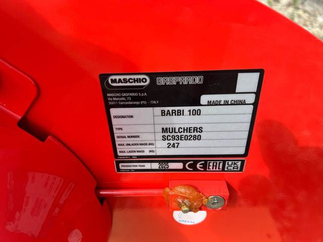 Maschio Gaspardo Barbi 100 HA20 - التقطيع جزازة: صور 5 Maschio Gaspardo Barbi 100 HA20 - التقطيع جزازة: صور 5