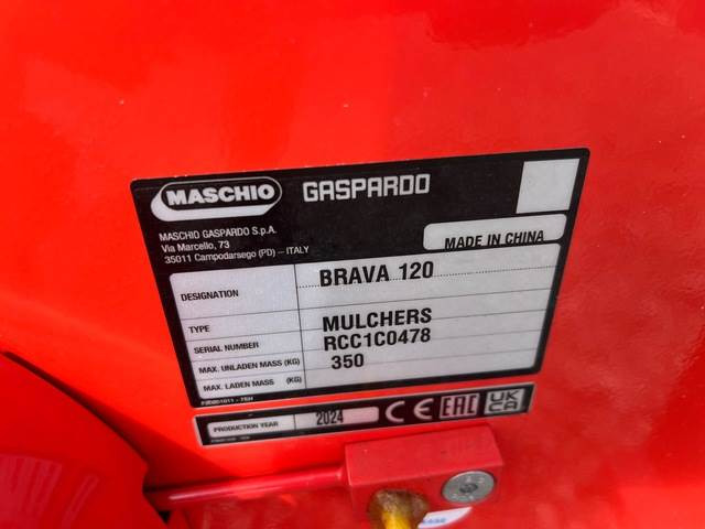 Maschio Gaspardo Brava 120 3P Fix - التقطيع جزازة: صور 5 Maschio Gaspardo Brava 120 3P Fix - التقطيع جزازة: صور 5