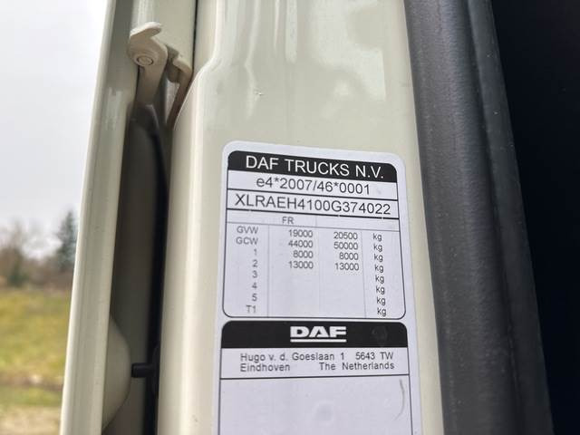 DAF XF450 - شاحنات الحاويات / جسم علوي قابل للتغيير شاحنة: صور 5 DAF XF450 - شاحنات الحاويات / جسم علوي قابل للتغيير شاحنة: صور 5