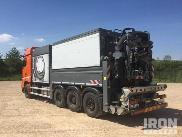 Rivard - Mercedes-Benz EXVAC - Arocs 3253 8x4 - فراغ شاحنة: صور 4 Rivard - Mercedes-Benz EXVAC - Arocs 3253 8x4 - فراغ شاحنة: صور 4