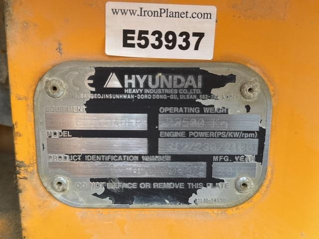 Hyundai HL970 - اللودر بعجل: صور 5 Hyundai HL970 - اللودر بعجل: صور 5