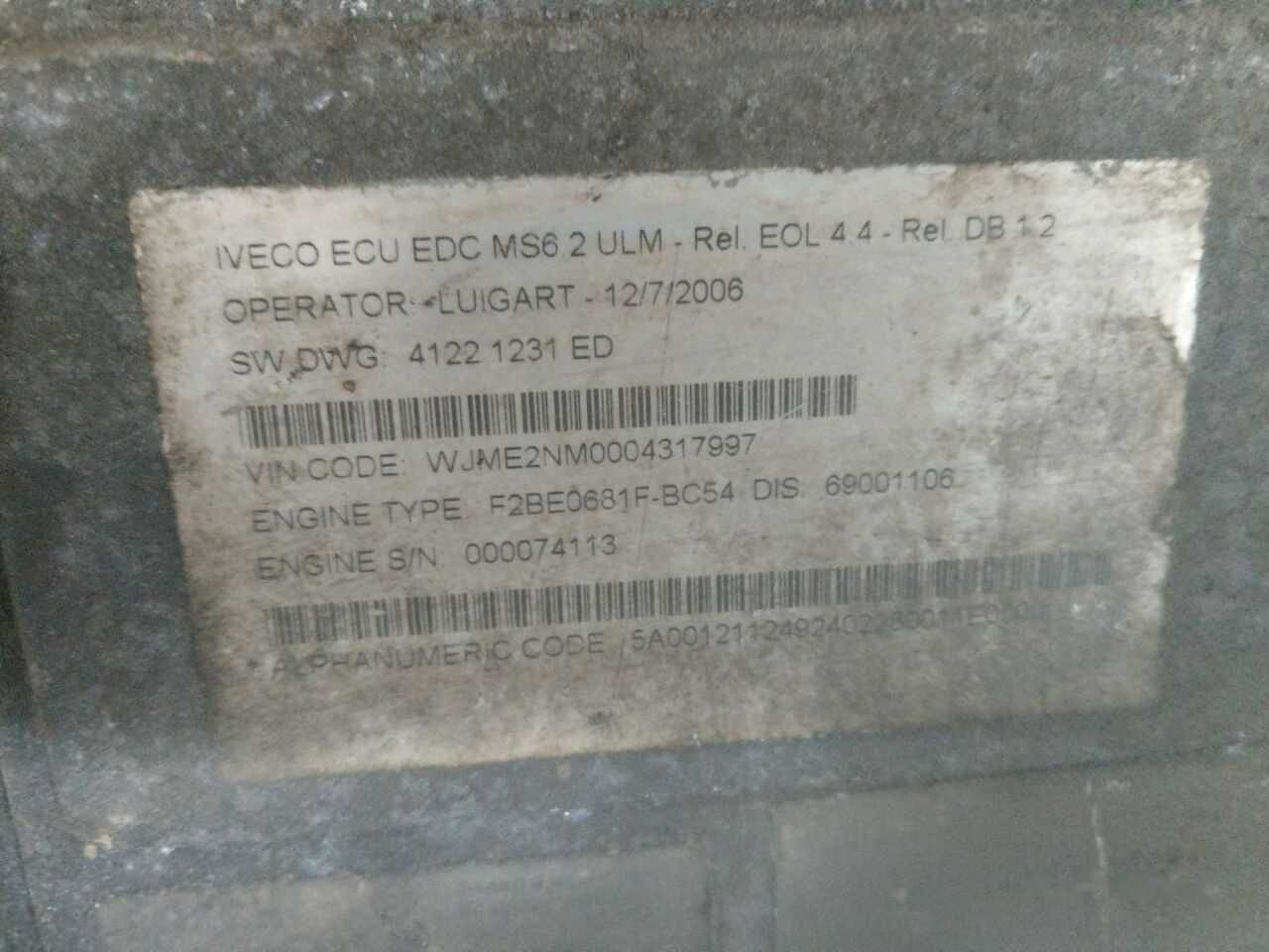 IVECO Cursor 8 F2BE0681F - المحرك - شاحنة: صور 1 IVECO Cursor 8 F2BE0681F - المحرك - شاحنة: صور 1