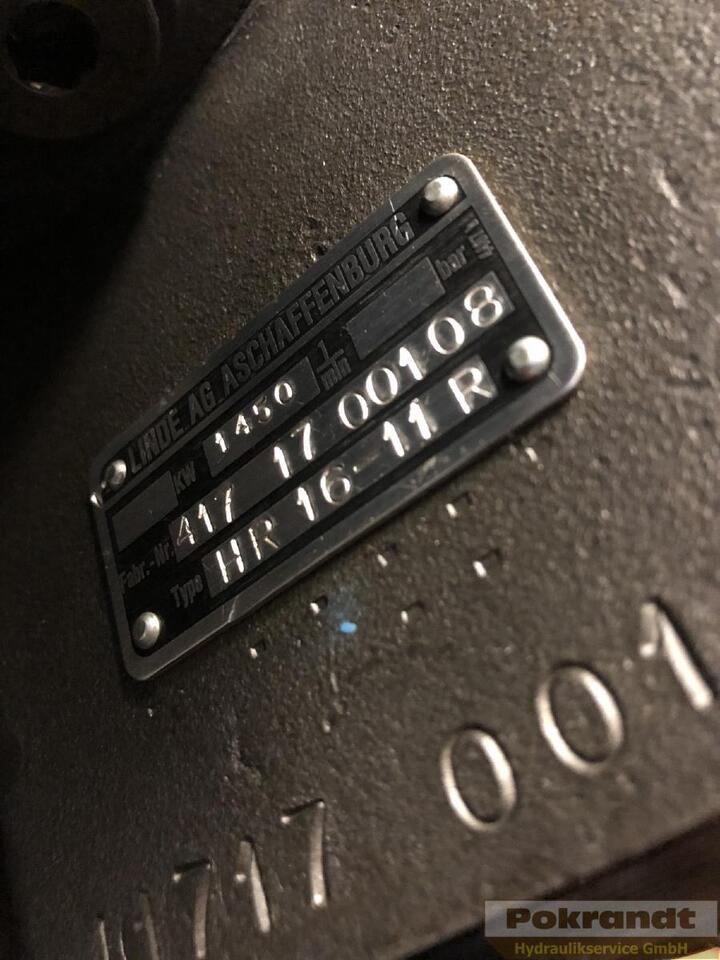 Linde HR16-11 R - مضخة هيدروليكية: صور 2 Linde HR16-11 R - مضخة هيدروليكية: صور 2