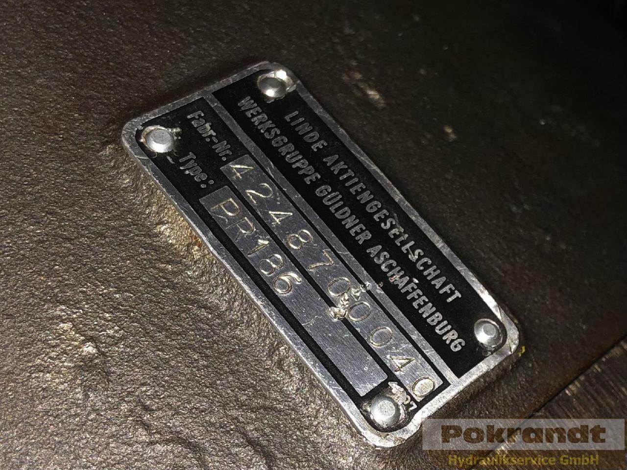 Linde PR 186 - مضخة هيدروليكية: صور 2 Linde PR 186 - مضخة هيدروليكية: صور 2