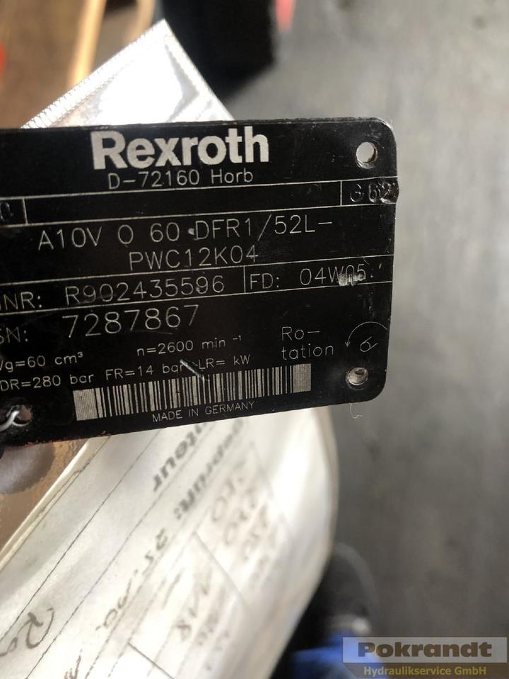 Rexroth A10VO60DFR1-52L-PWC12K04 + A10VO45ED72-52-PSC12K52T + A10VSO18DR-31L-PSCN00 - مضخة هيدروليكية: صور 3 Rexroth A10VO60DFR1-52L-PWC12K04 + A10VO45ED72-52-PSC12K52T + A10VSO18DR-31L-PSCN00 - مضخة هيدروليكية: صور 3