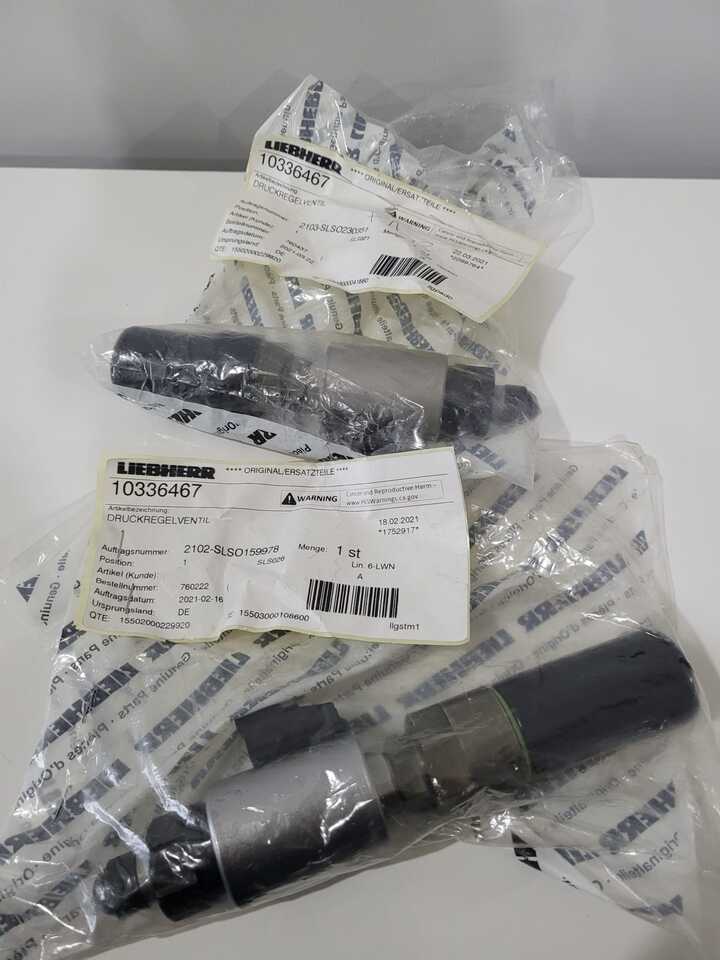 LIEBHERR PRESSURE CONTROL VALVE 10336467 - صمام هيدروليكي - آلات البناء: صور 1 LIEBHERR PRESSURE CONTROL VALVE 10336467 - صمام هيدروليكي - آلات البناء: صور 1