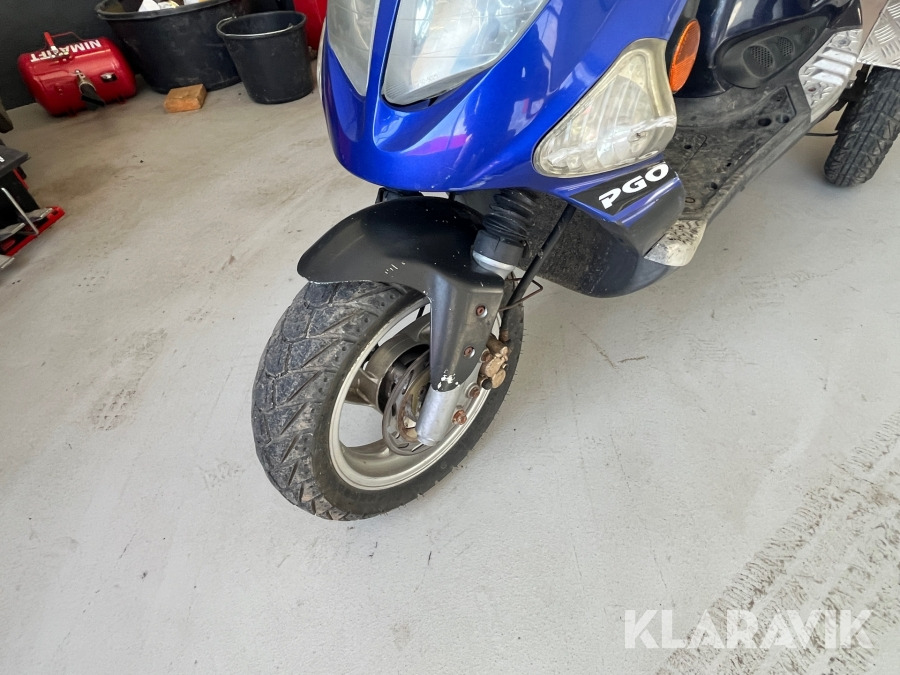 دراجة بخارية 3 hjulet knallert PGO TR3-50: صور 12