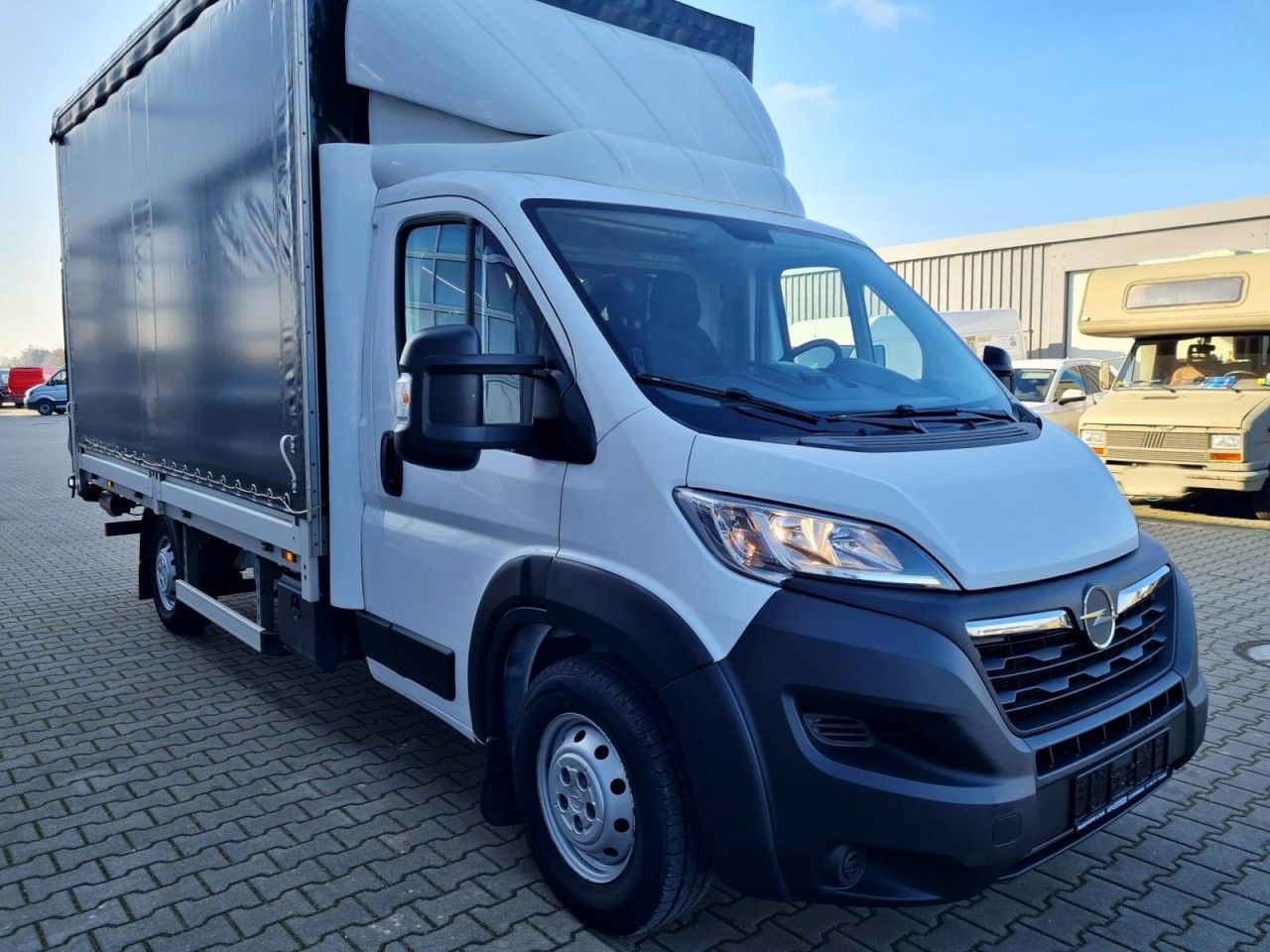 Opel Movano Pritsche Schiebe Plane CDTI 160 LBW Luftf - الشاحنات الصغيرة ستائر: صور 3 Opel Movano Pritsche Schiebe Plane CDTI 160 LBW Luftf - الشاحنات الصغيرة ستائر: صور 3