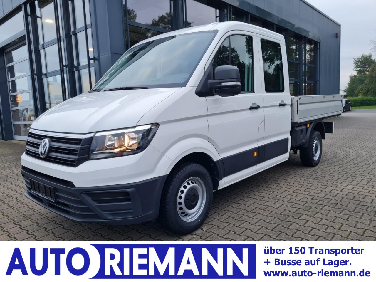 Volkswagen Crafter 35 Doka MR Pritsche AHK Klima 7 Sitzer - الشاحنات الصغيرة المسطحة, الشاحنات الصغيرة كابينة مزدوجة: صور 1 Volkswagen Crafter 35 Doka MR Pritsche AHK Klima 7 Sitzer - الشاحنات الصغيرة المسطحة, الشاحنات الصغيرة كابينة مزدوجة: صور 1