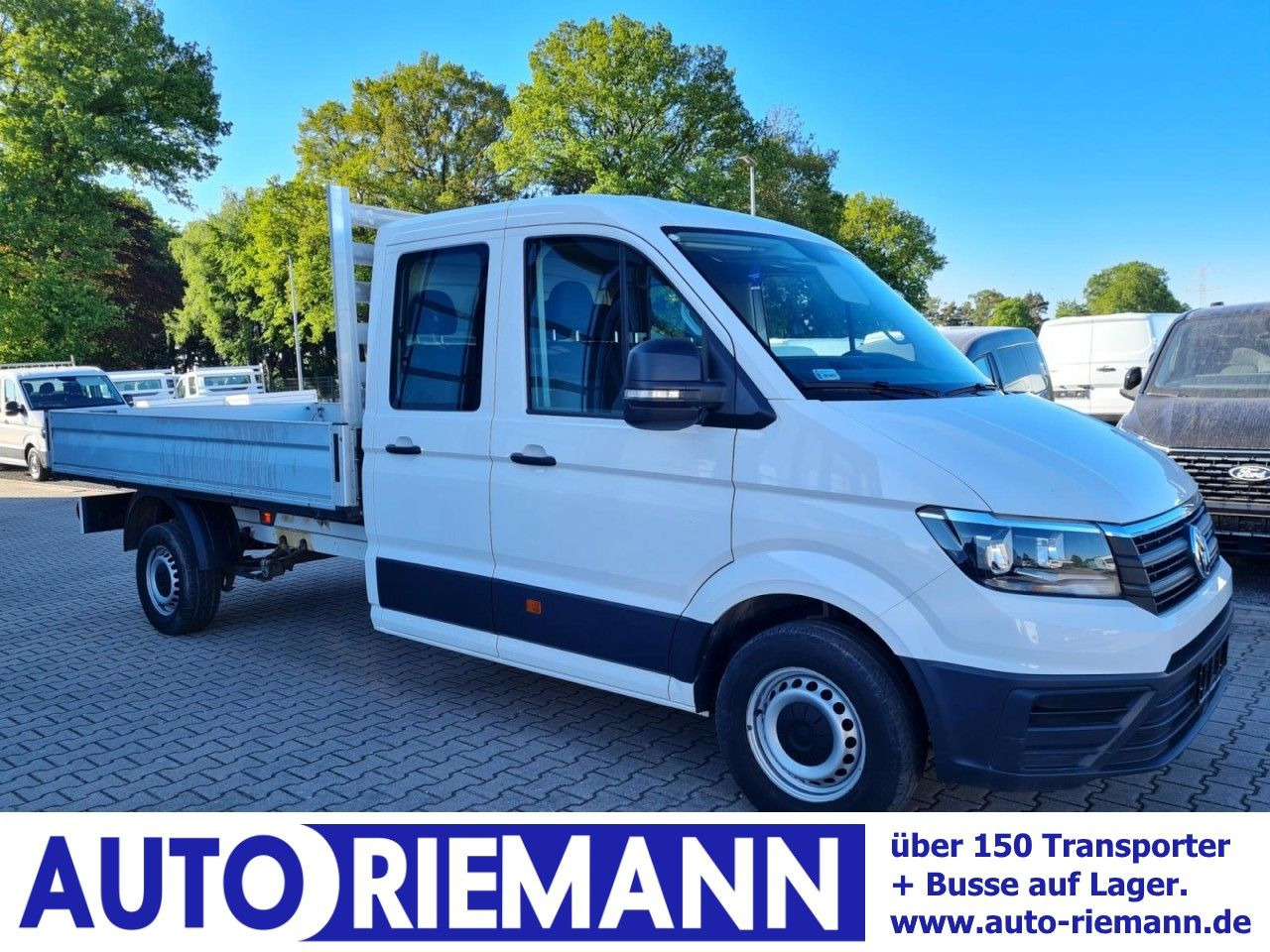 Volkswagen Crafter 35 Doka TDI lang AHK Klima - الشاحنات الصغيرة المسطحة, الشاحنات الصغيرة كابينة مزدوجة: صور 1 Volkswagen Crafter 35 Doka TDI lang AHK Klima - الشاحنات الصغيرة المسطحة, الشاحنات الصغيرة كابينة مزدوجة: صور 1