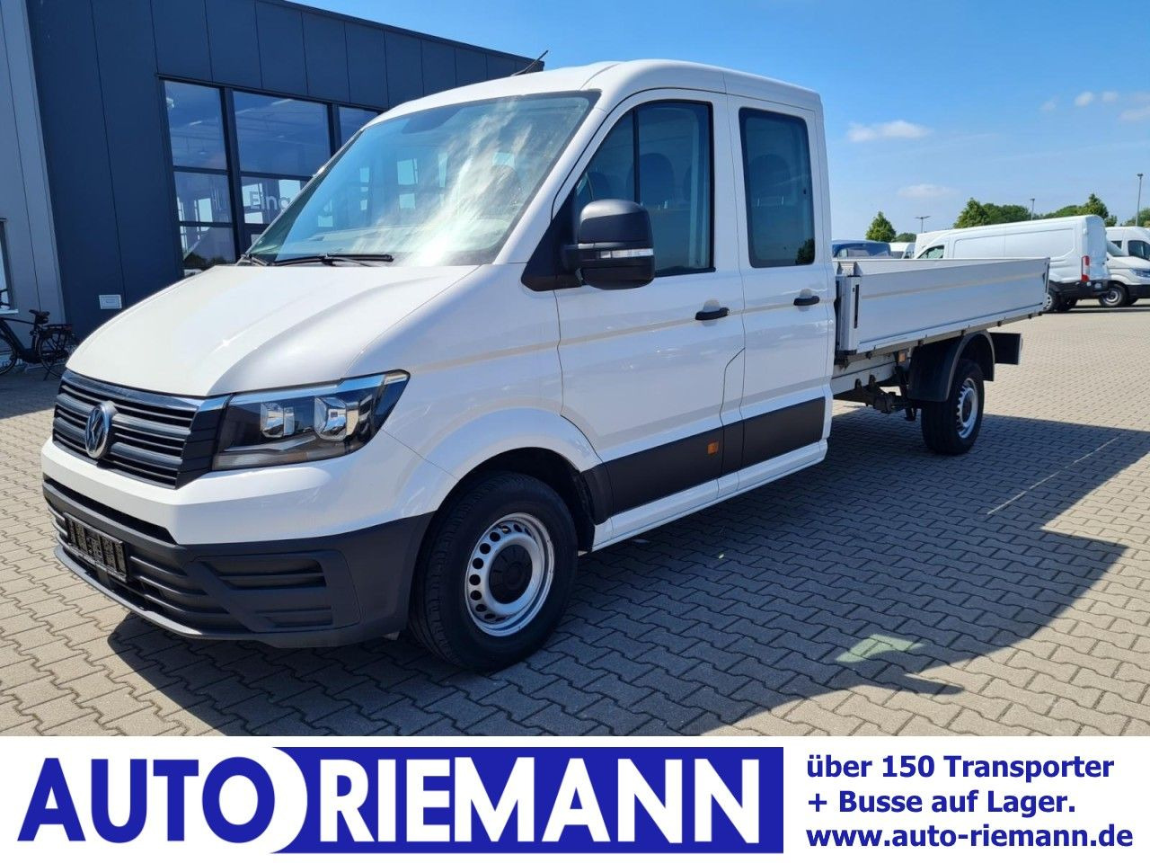 Volkswagen Crafter 35 Doka TDI lang AHK Klima - الشاحنات الصغيرة المسطحة, الشاحنات الصغيرة كابينة مزدوجة: صور 1 Volkswagen Crafter 35 Doka TDI lang AHK Klima - الشاحنات الصغيرة المسطحة, الشاحنات الصغيرة كابينة مزدوجة: صور 1