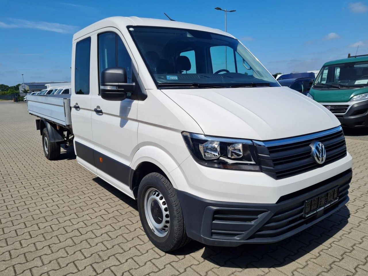 Volkswagen Crafter 35 Doka TDI lang AHK Klima - الشاحنات الصغيرة المسطحة, الشاحنات الصغيرة كابينة مزدوجة: صور 3 Volkswagen Crafter 35 Doka TDI lang AHK Klima - الشاحنات الصغيرة المسطحة, الشاحنات الصغيرة كابينة مزدوجة: صور 3