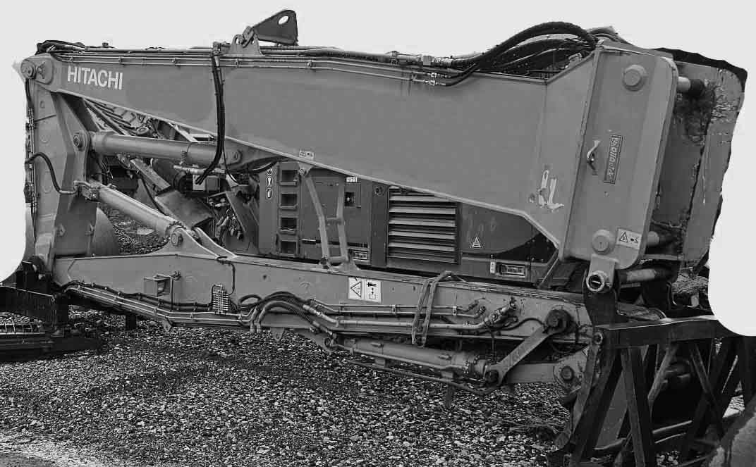 Hitachi KMC350 – Demolition excavator / Abbruchbagger - حفارة: صور 2 Hitachi KMC350 – Demolition excavator / Abbruchbagger - حفارة: صور 2