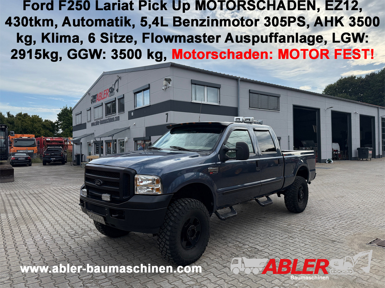 Ford F250 Lariat Pickup Motorschaden - شاحنة البيك أب: صور 1 Ford F250 Lariat Pickup Motorschaden - شاحنة البيك أب: صور 1