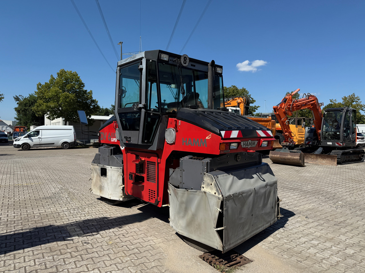 Hamm DV6 KK Gummiradwalze - مداحل الإطارات الهوائية: صور 5 Hamm DV6 KK Gummiradwalze - مداحل الإطارات الهوائية: صور 5