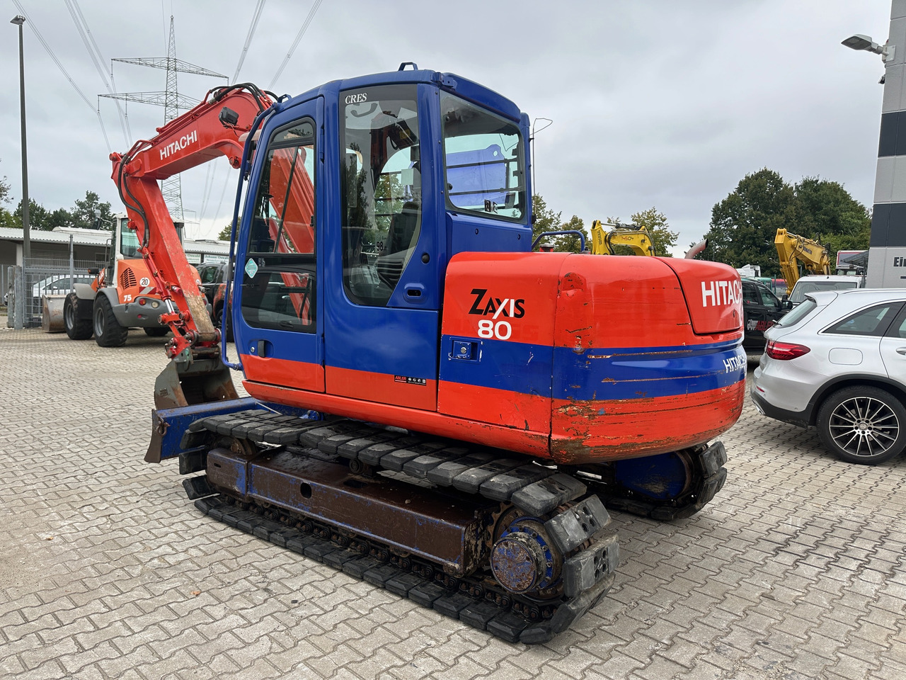 Hitachi ZX80 SBLC Kettenbagger MS08 SW Klima - حفارة: صور 5 Hitachi ZX80 SBLC Kettenbagger MS08 SW Klima - حفارة: صور 5