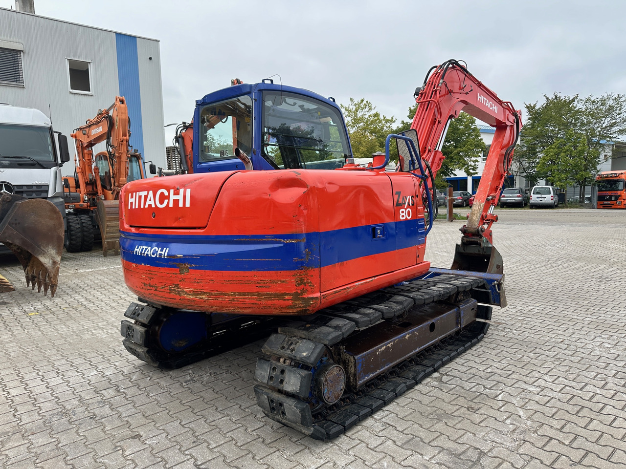 Hitachi ZX80 SBLC Kettenbagger MS08 SW Klima - حفارة: صور 4 Hitachi ZX80 SBLC Kettenbagger MS08 SW Klima - حفارة: صور 4