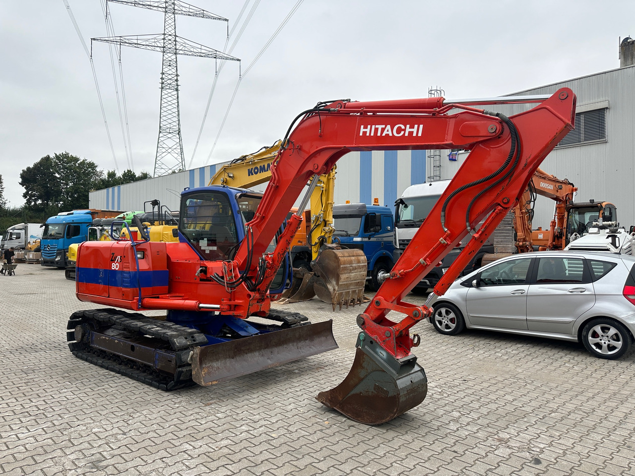 Hitachi ZX80 SBLC Kettenbagger MS08 SW Klima - حفارة: صور 3 Hitachi ZX80 SBLC Kettenbagger MS08 SW Klima - حفارة: صور 3