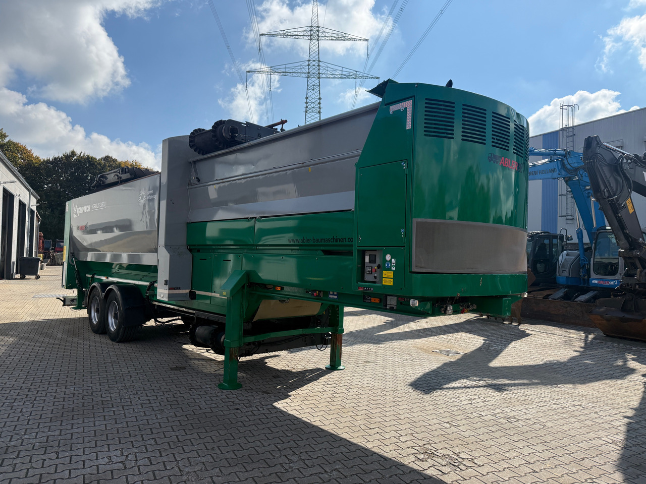 Komptech Cribus 3800 Trommelsiebanlage auf Auflieger - غربال, نصف مقطورة: صور 3 Komptech Cribus 3800 Trommelsiebanlage auf Auflieger - غربال, نصف مقطورة: صور 3