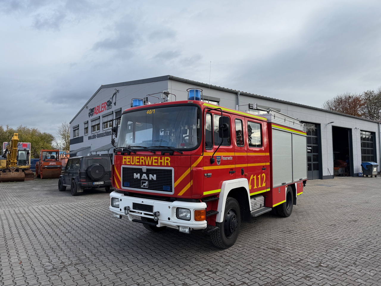 MAN 12.222 LF16 Feuerwehr-LKW - المطافئ: صور 2 MAN 12.222 LF16 Feuerwehr-LKW - المطافئ: صور 2