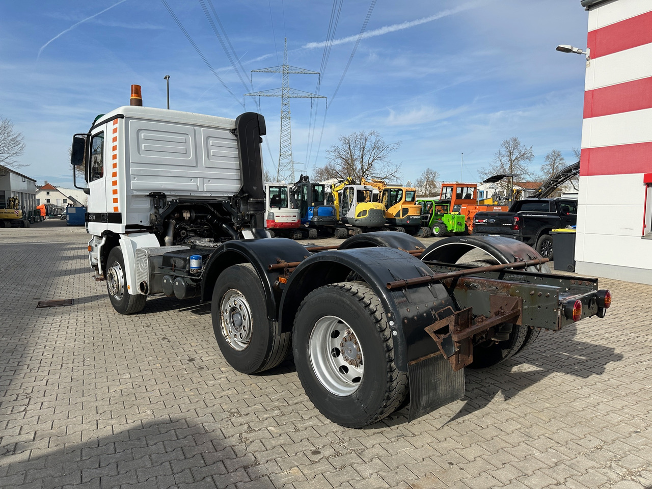 Mercedes-Benz 2531 Actros Fahrgestell - الشاسيه شاحنة: صور 5 Mercedes-Benz 2531 Actros Fahrgestell - الشاسيه شاحنة: صور 5