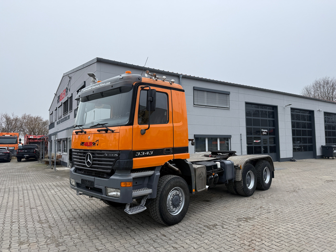 Mercedes-Benz 3343 Actros MP1 SZM 6x6 Klima - شاحنة جرار: صور 2 Mercedes-Benz 3343 Actros MP1 SZM 6x6 Klima - شاحنة جرار: صور 2