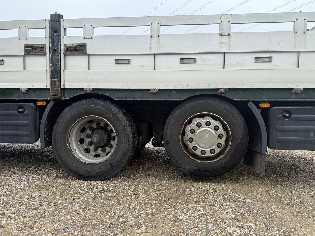 شاحنات مسطحة, شاحنة كرين Scania R480 Pritsche mit Ladebordwand AHK: صور 8