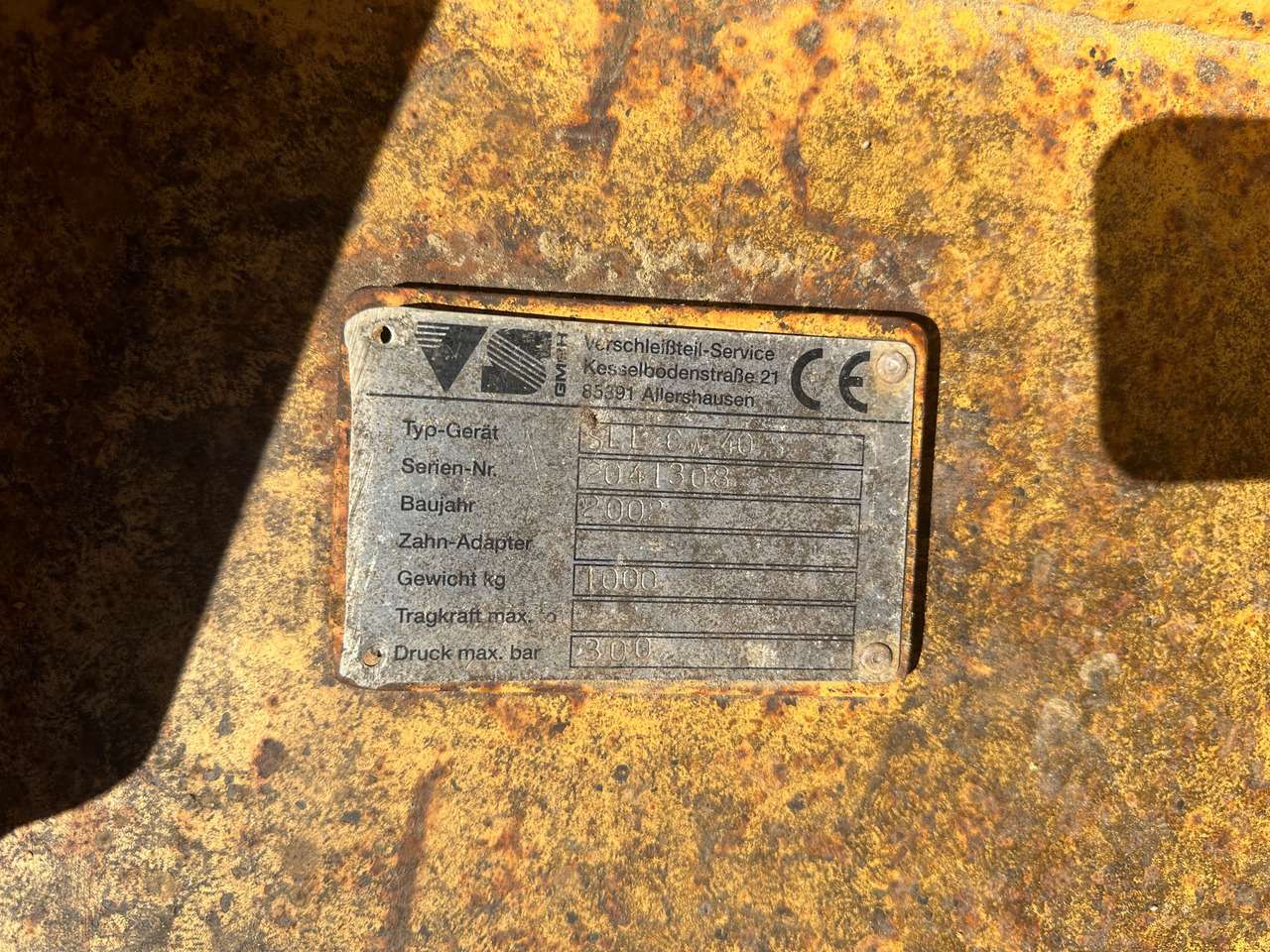 Verachtert CW 40S Schwenkbarer Tieflöffel 175 cm - بكت حفار - آلات البناء: صور 5 Verachtert CW 40S Schwenkbarer Tieflöffel 175 cm - بكت حفار - آلات البناء: صور 5