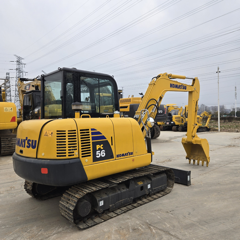 KOMATSU PC56 - حفارة مصغرة: صور 4 KOMATSU PC56 - حفارة مصغرة: صور 4