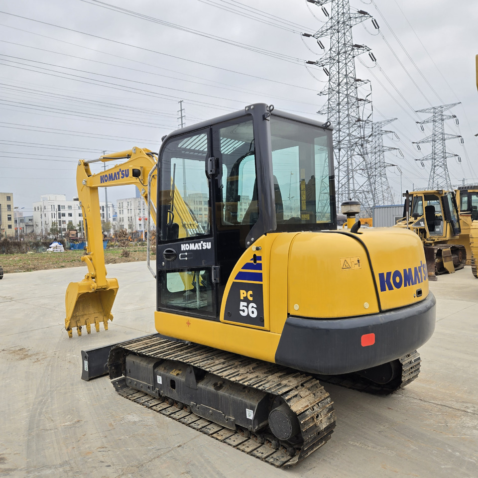 KOMATSU PC56 - حفارة مصغرة: صور 5 KOMATSU PC56 - حفارة مصغرة: صور 5