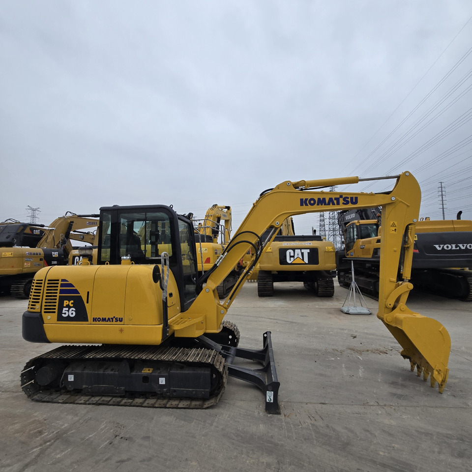 KOMATSU PC56 - حفارة مصغرة: صور 3 KOMATSU PC56 - حفارة مصغرة: صور 3