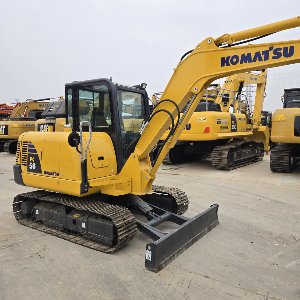 KOMATSU PC56 - حفارة مصغرة: صور 1 KOMATSU PC56 - حفارة مصغرة: صور 1