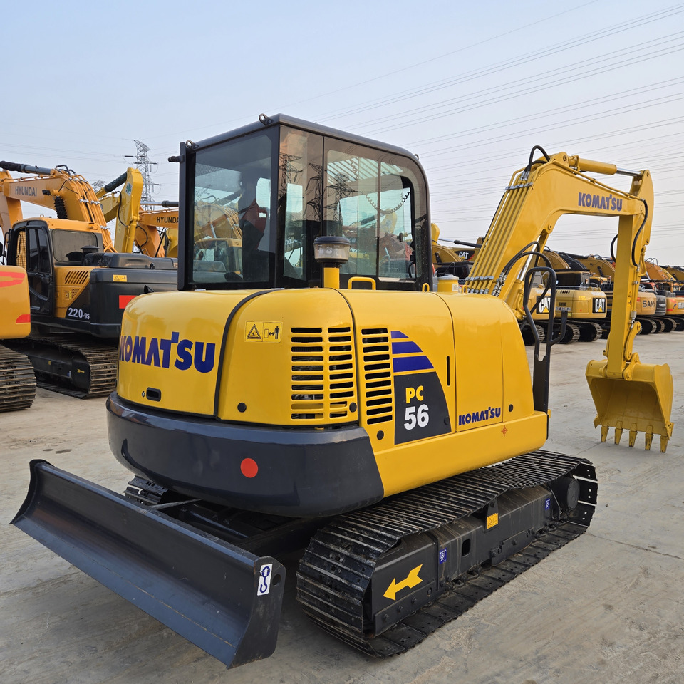 KOMATSU PC56 - حفارة مصغرة: صور 4 KOMATSU PC56 - حفارة مصغرة: صور 4