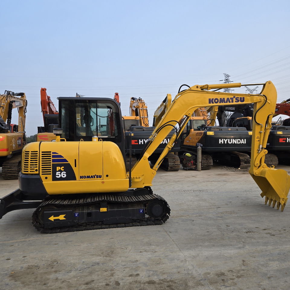 KOMATSU PC56 - حفارة مصغرة: صور 5 KOMATSU PC56 - حفارة مصغرة: صور 5
