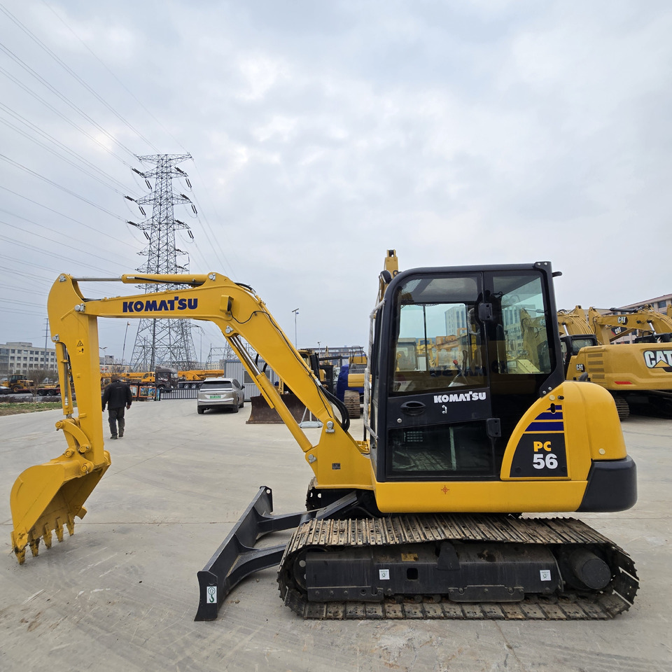 KOMATSU PC56 - حفارة مصغرة: صور 2 KOMATSU PC56 - حفارة مصغرة: صور 2