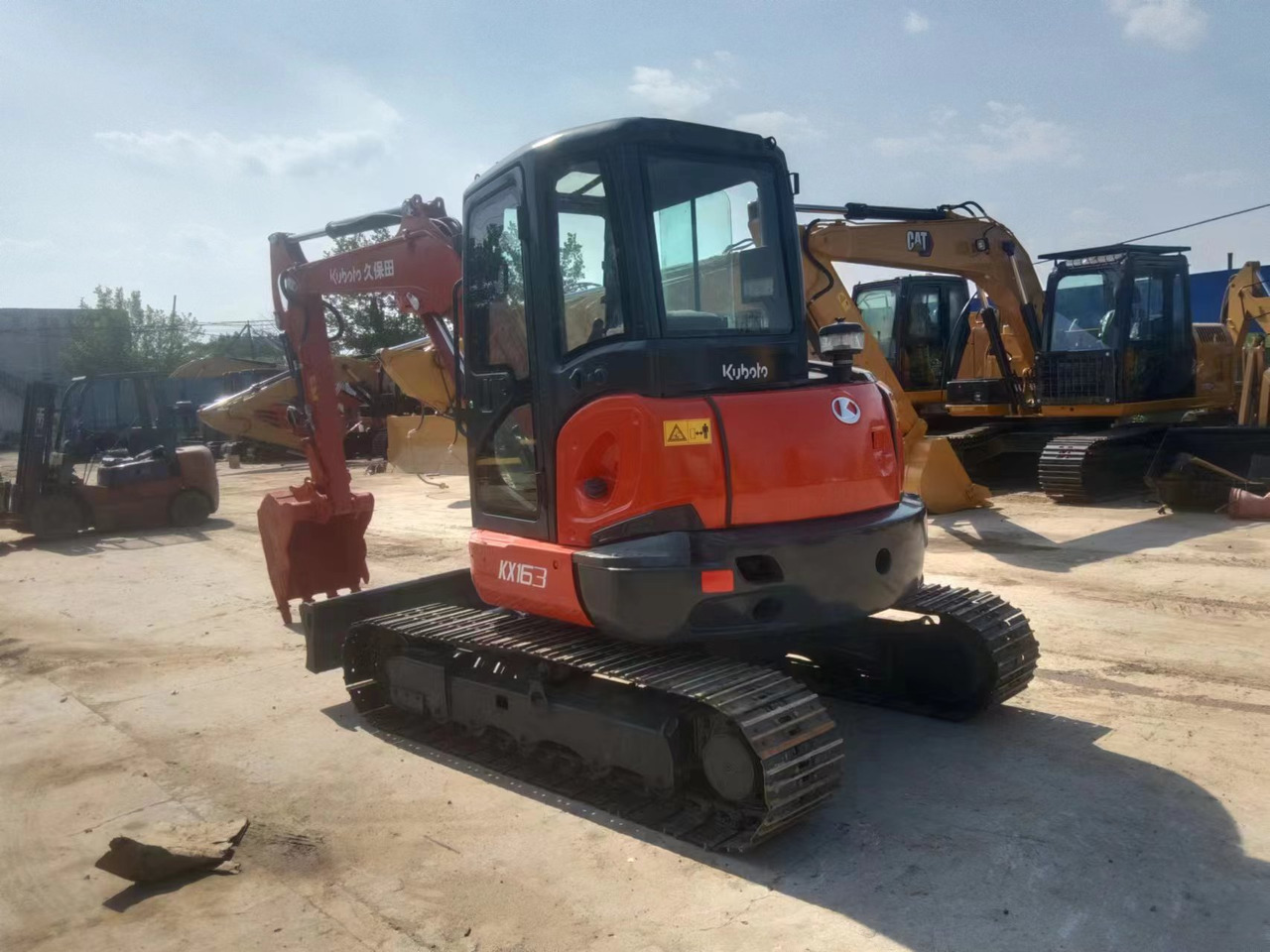 KUBOTA KX163 - حفارة مصغرة: صور 4 KUBOTA KX163 - حفارة مصغرة: صور 4