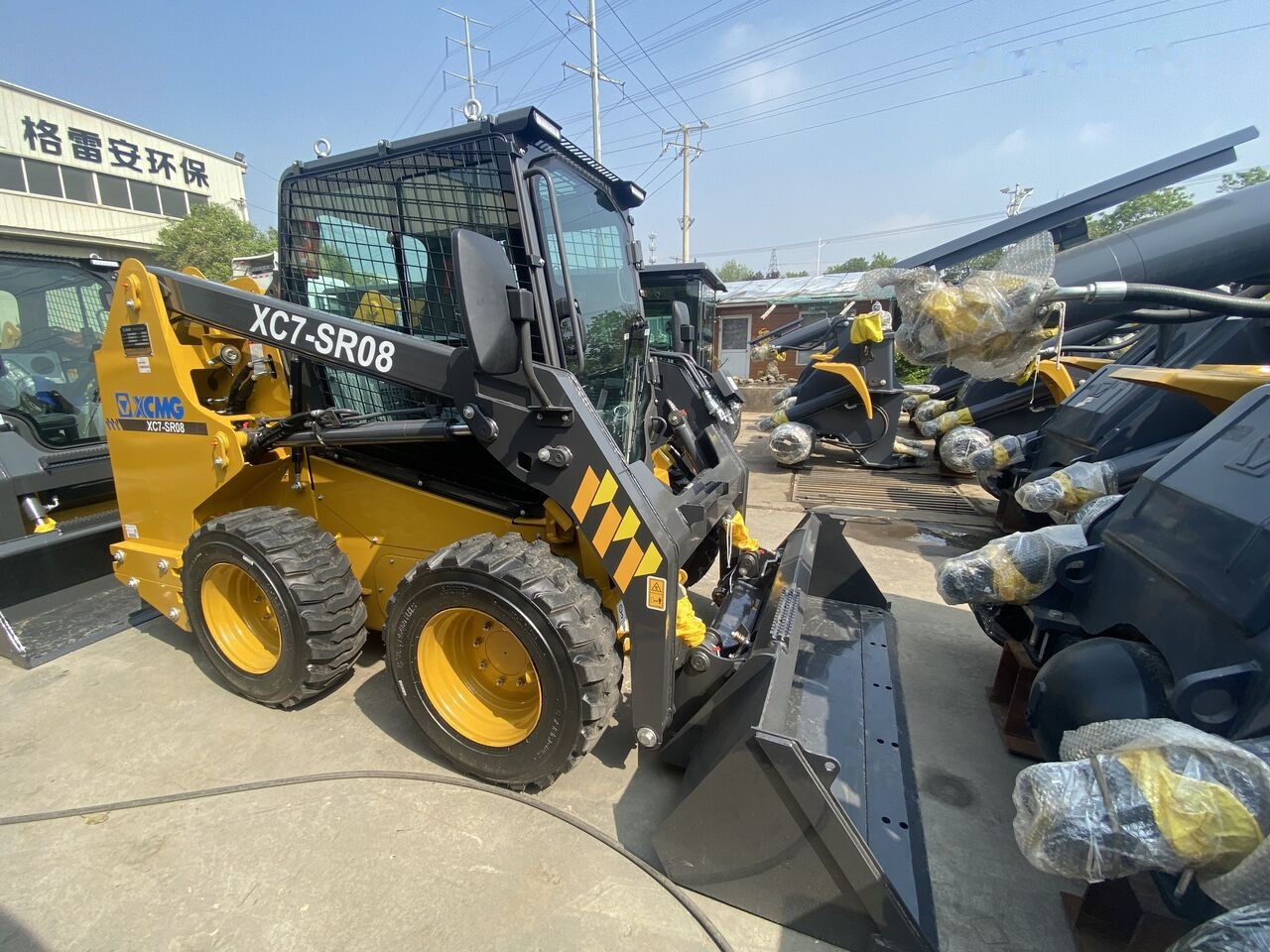 XCMG XC7-SR08 - شيول صغير: صور 2 XCMG XC7-SR08 - شيول صغير: صور 2
